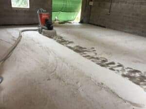 concrete flooring install